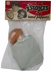 Three Stooges Hand Puppet From 1959 of Larry in Original Ideal Packaging -- 1.5'' Tear to Plastic, Overall Very Good to Near Fine Condition